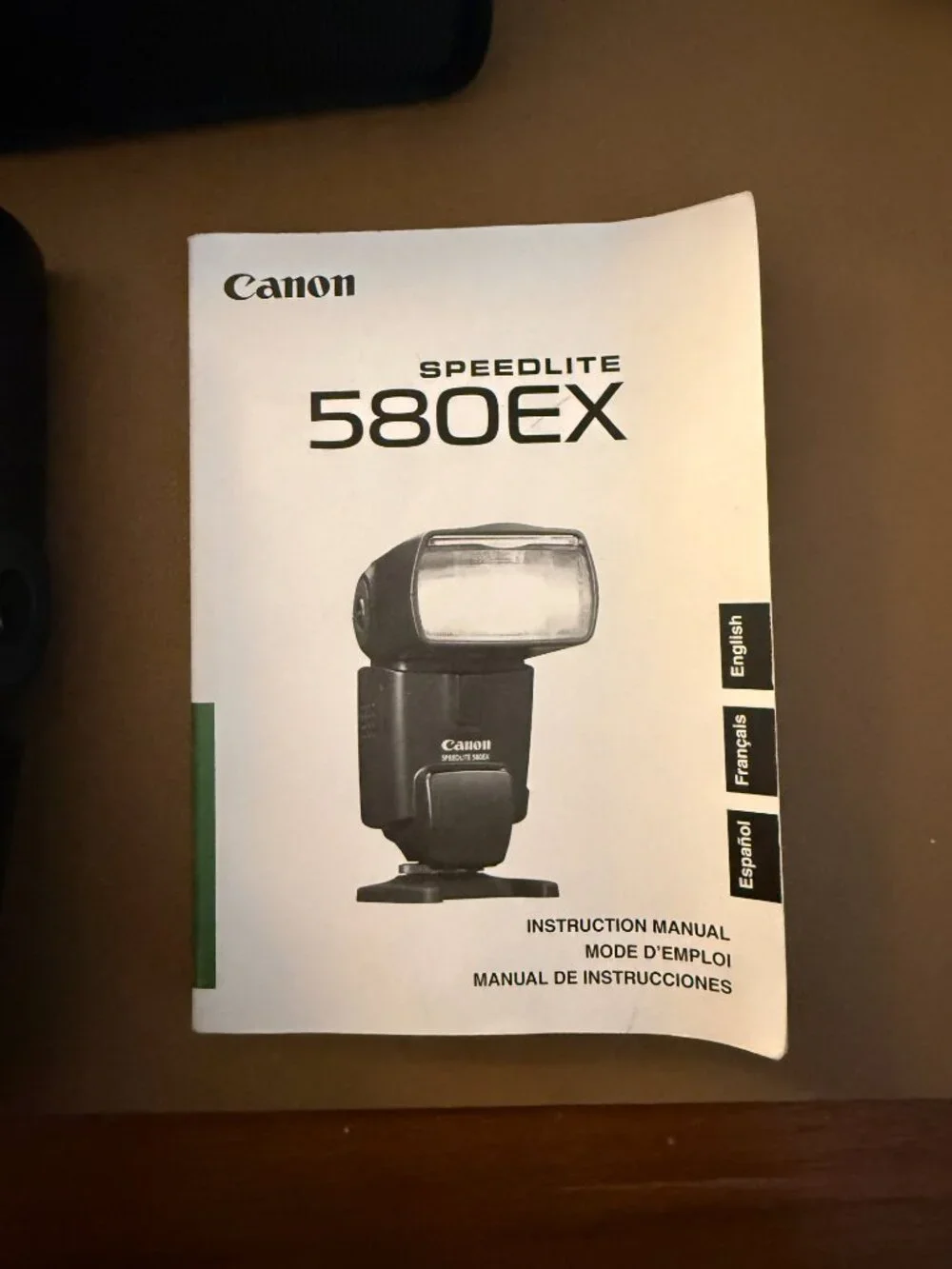 Canon 580ex speedlite